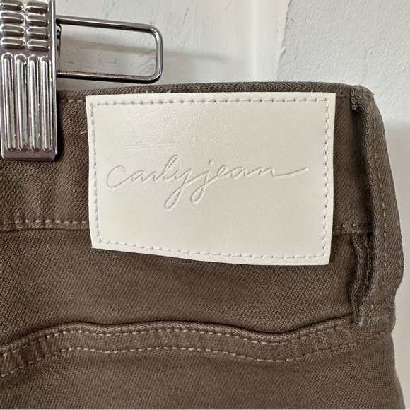 Carly Jean Los Angeles Classic High-Rise Wide Leg Pants 3X‎ - Khaki Green - NWT - Picture 11 of 13